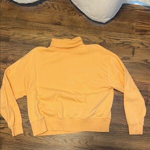 CALIA by Carrie Underwood Peach Turtleneck Sweatshirt